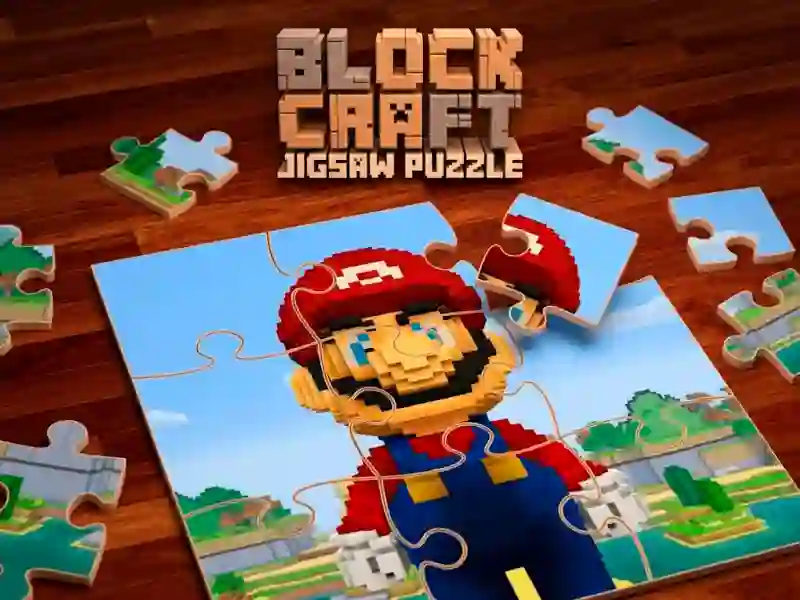 Block Craft Jigsaw Puzzle – kostenloses Online-Spiel