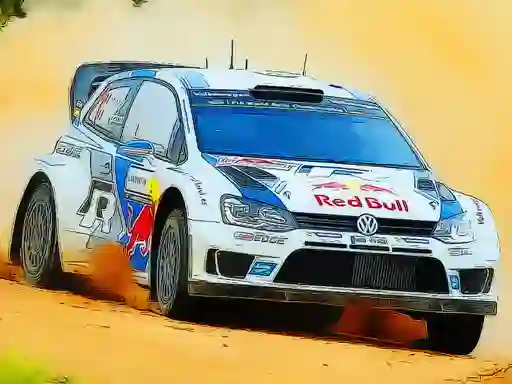 Rally Car Driving Jigsaw – kostenloses Online-Spiel