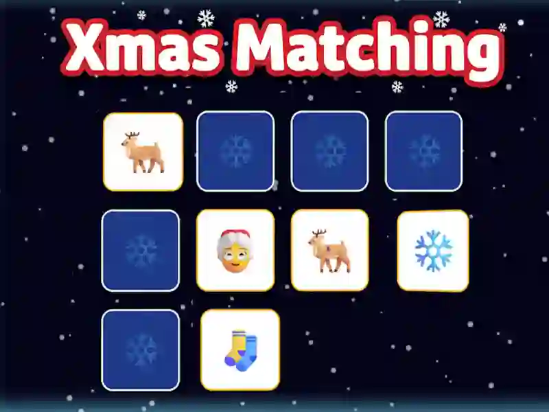 Xmas Matching – kostenloses Online-Spiel