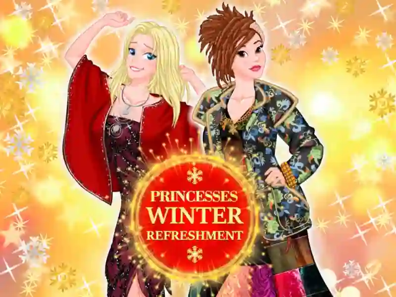Princesses winter refreshment – kostenloses Online-Spiel