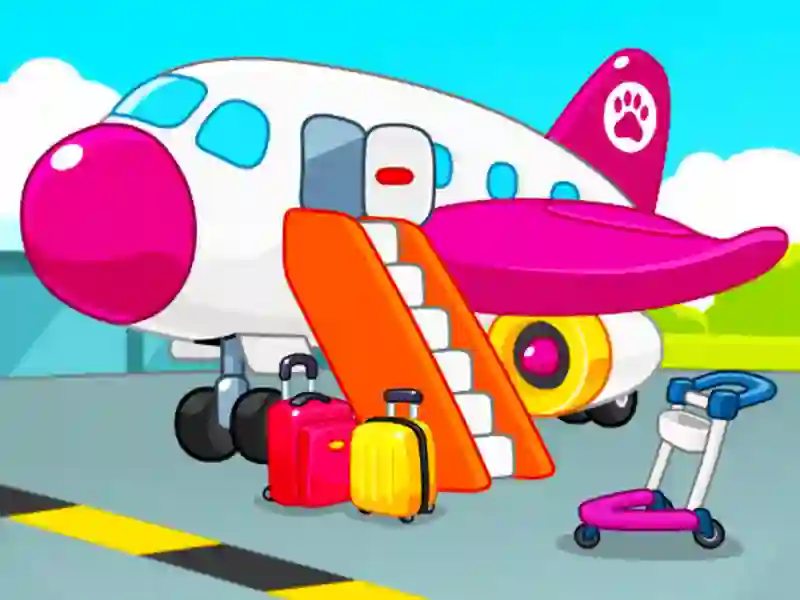 Kids Airport Adventure – kostenloses Online-Spiel