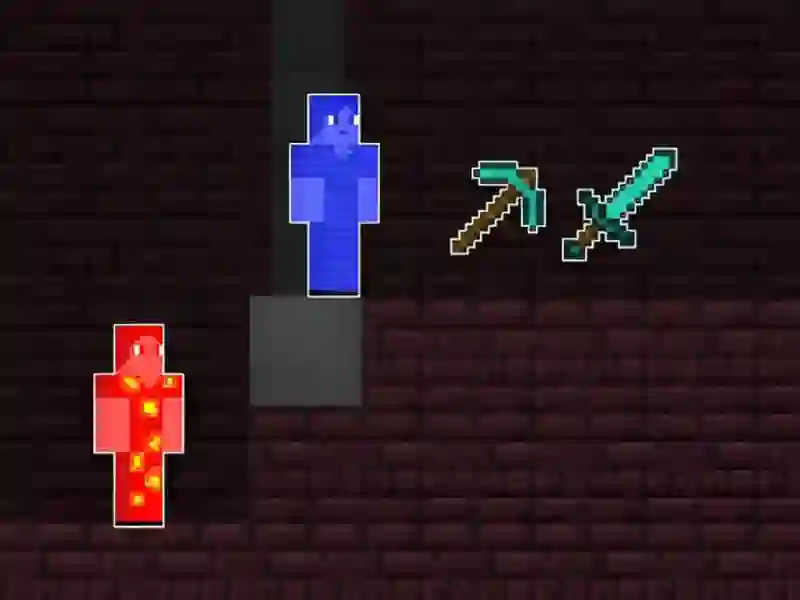 Fire Steve and Water Alex – kostenloses Online-Spiel