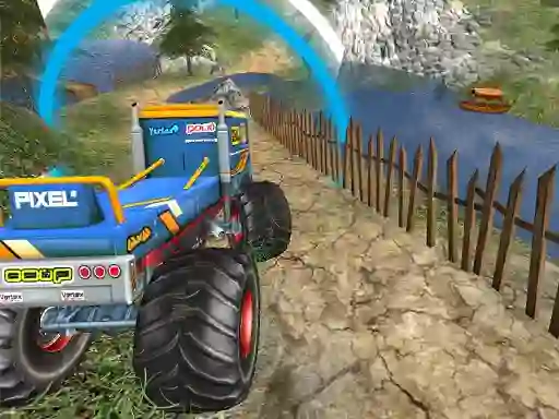 Monster Truck Offroad Driving Mountain – kostenloses Online-Spiel