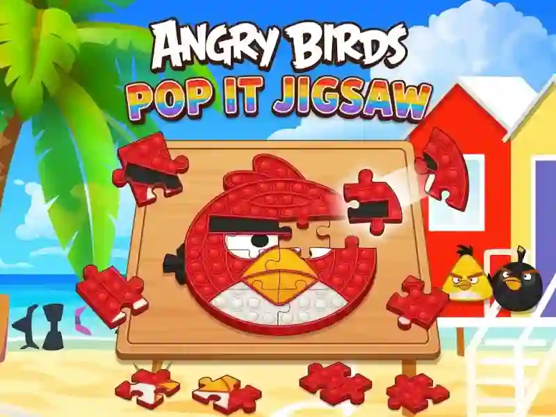 Angry Birds Pop It Jigsaw – kostenloses Online-Spiel