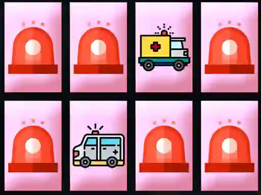 Ambulance Trucks Memory – kostenloses Online-Spiel