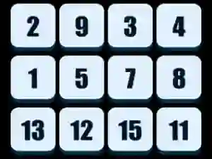 Numbers Sliding Puzzle – kostenloses Online-Spiel