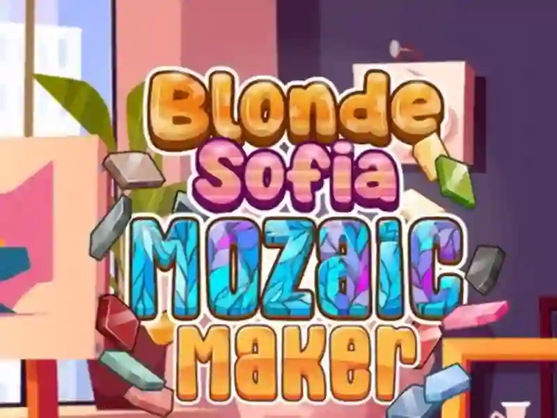 Blonde Sofia: Mozaic Maker – kostenloses Online-Spiel