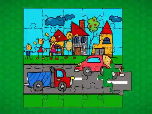 Stick Family Fun Time Jigsaw – kostenloses Online-Spiel