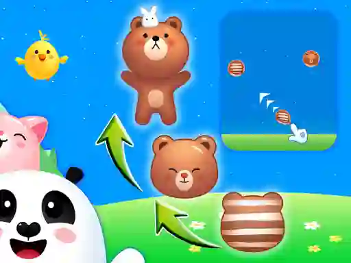 Animal Merge: Bubble Shooter – kostenloses Online-Spiel