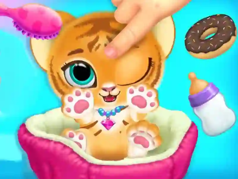 Baby Tiger Care – kostenloses Online-Spiel