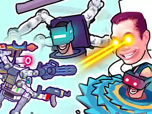 Agent Walker vs Skibidi Toilets – kostenloses Online-Spiel