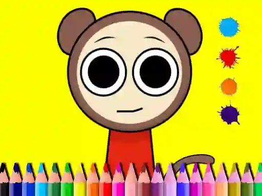 Sprunki Valentine Coloring book – kostenloses Online-Spiel