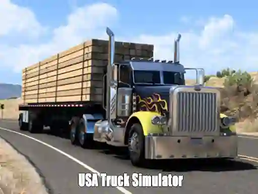 USA Truck Simulator 2024 – kostenloses Online-Spiel