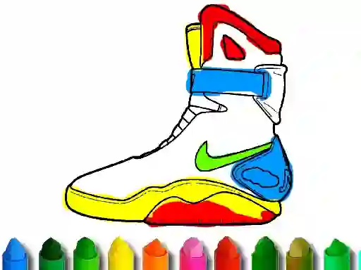 Back To School: Shoe Coloring – kostenloses Online-Spiel