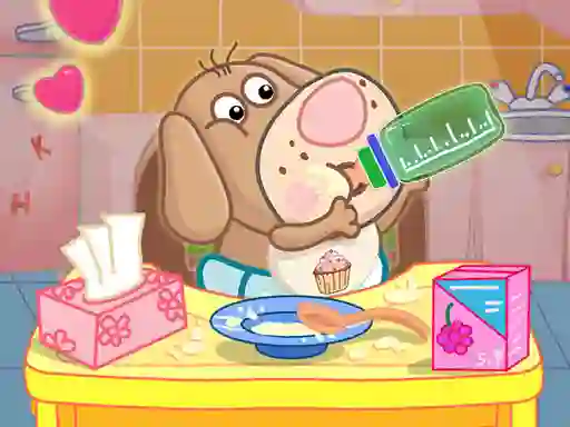 Hippo Baby Care Game – kostenloses Online-Spiel