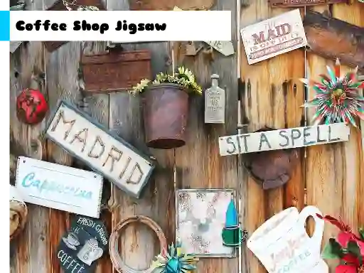 Coffee Shop Jigsaw – kostenloses Online-Spiel