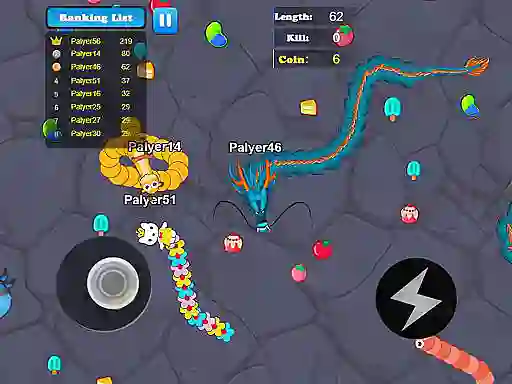 Greedy Snake Multiplayer Duel – kostenloses Online-Spiel