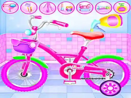 Girl Bike Fix & Washing Salon – kostenloses Online-Spiel
