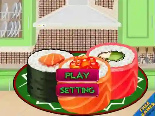 Sushi Roll 3D Cool – kostenloses Online-Spiel
