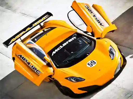McLaren GT3 Puzzle – kostenloses Online-Spiel