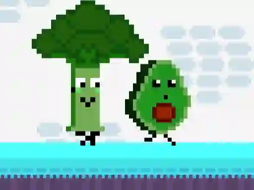 Cat Chef vs Fruits - 2 Player – kostenloses Online-Spiel