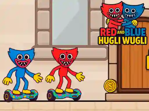 Red and Blue Hugli Wugli – kostenloses Online-Spiel