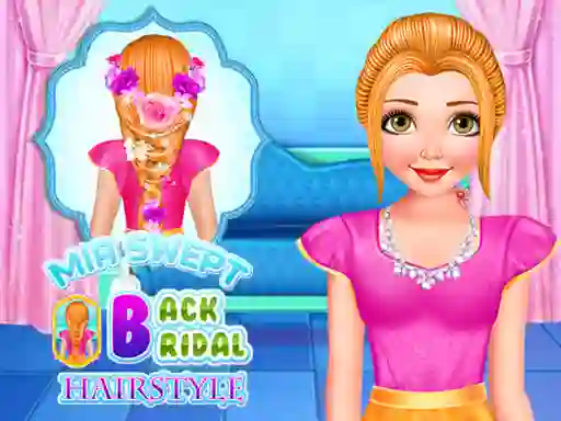 Mia Swept Back Bridal Hairstyle – kostenloses Online-Spiel