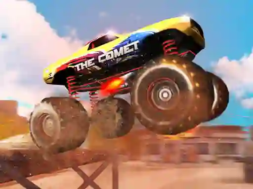 Monster Truck Stunt Racer – kostenloses Online-Spiel