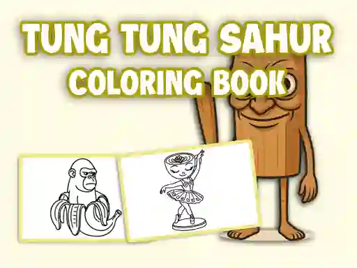 Tung Tung Sahur Coloring Book – kostenloses Online-Spiel