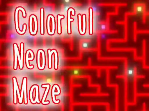 Colorful Neon Maze – kostenloses Online-Spiel