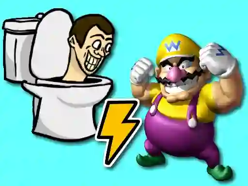 Skibidi Toilet vs Wario – kostenloses Online-Spiel