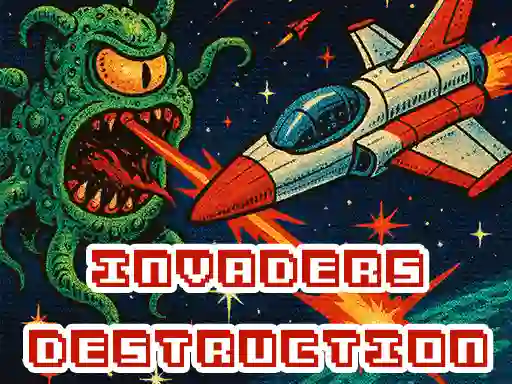 Invaders Destruction – kostenloses Online-Spiel