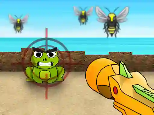 Bubble Gun Beach – kostenloses Online-Spiel