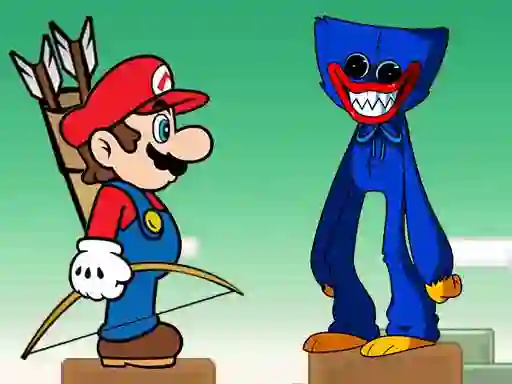 Mario vs Huggy Wuggy – kostenloses Online-Spiel