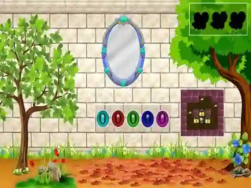 White Brick Backyard Escape – kostenloses Online-Spiel