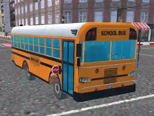Bus School Park Driver – kostenloses Online-Spiel