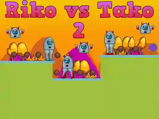 Riko vs Tako 2 – kostenloses Online-Spiel