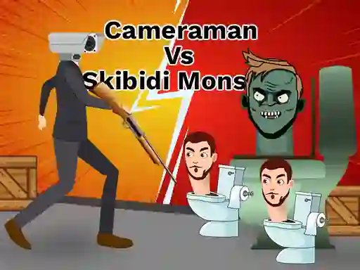Cameraman vs Skibidi Monster: Fun Battle – kostenloses Online-Spiel
