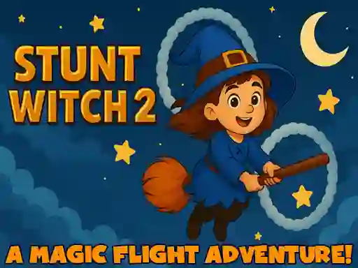 Stunt Witch 2 – kostenloses Online-Spiel