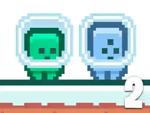 Green and Blue Cuteman 2 – kostenloses Online-Spiel