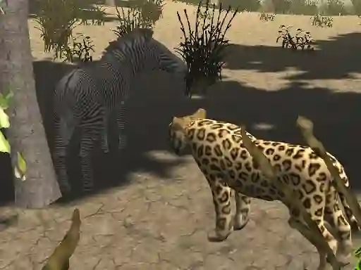 African Cheetah Hunting Simulator – kostenloses Online-Spiel
