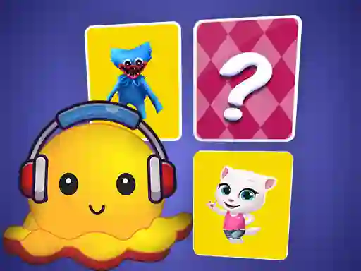 Octopus Memory Card Match – kostenloses Online-Spiel