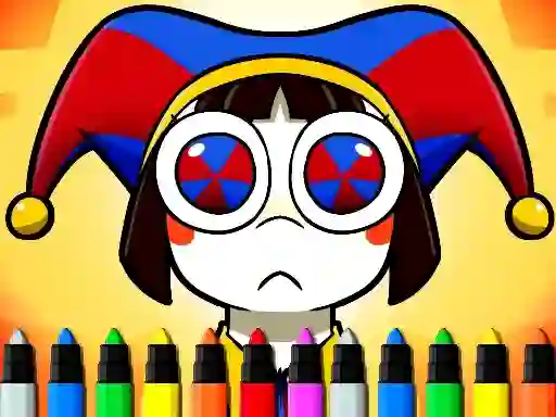 Digital Circus Coloring Adventure – kostenloses Online-Spiel