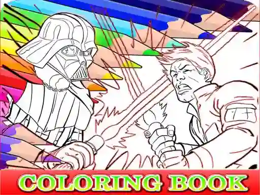 Coloring Book for Darth Vader – kostenloses Online-Spiel
