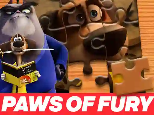 Paws of Fury The Legend of Hank Jigsaw Puzzle – kostenloses Online-Spiel