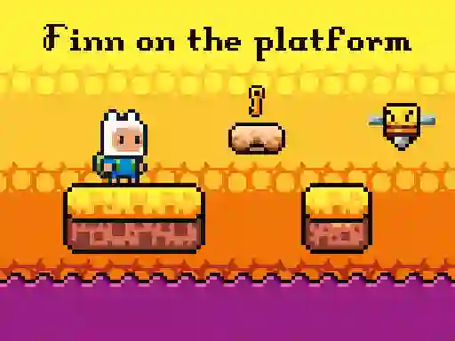 Finn on the platform – kostenloses Online-Spiel