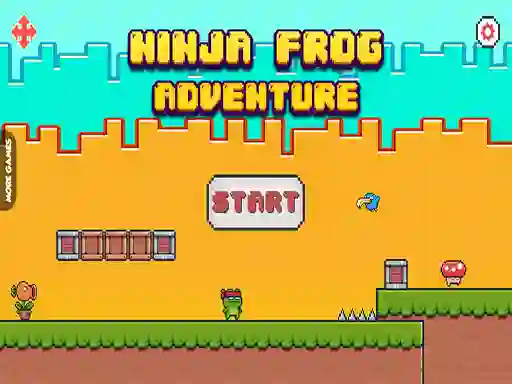Ninja Frog Adventure – kostenloses Online-Spiel