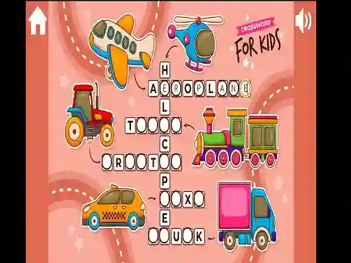 Crossword for Kids – kostenloses Online-Spiel