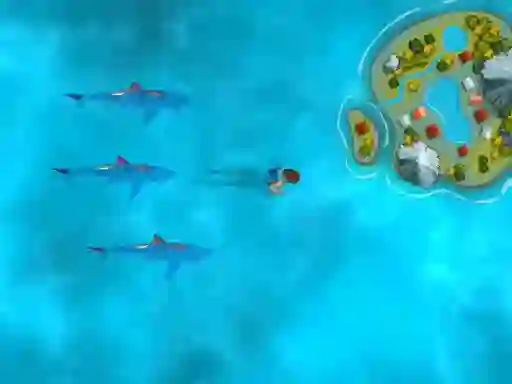 Survive the Sharks – kostenloses Online-Spiel