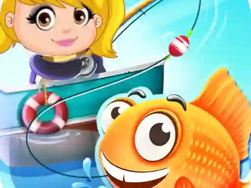 Nastya Fishing game – kostenloses Online-Spiel